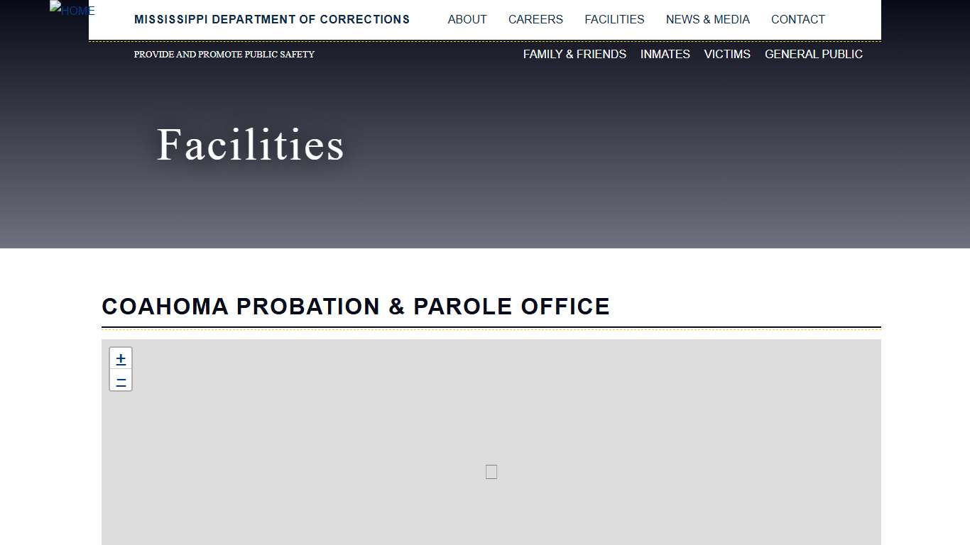 Coahoma Probation & Parole Office Mississippi Department of Corrections