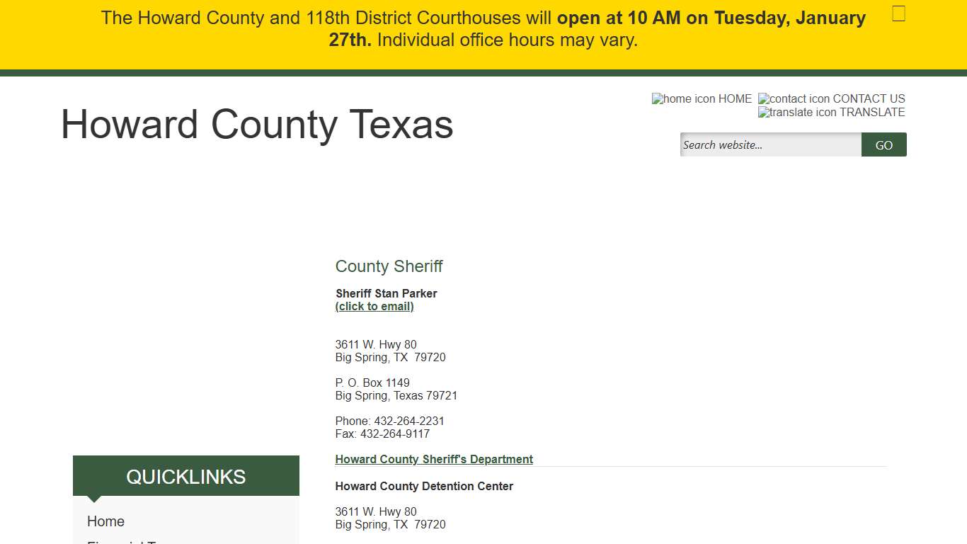 Howard County, Texas